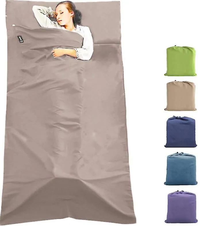 115*210cm blue Household anti dirty sleeping bag, portable liner, ultra-light hotel travel sleeping bag AZ21594