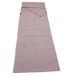 115*210cm khaki brown Household anti dirty sleeping bag, portable liner, ultra-light hotel travel sleeping bag AZ21674