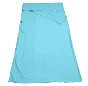 115*210cm light blue Household anti dirty sleeping bag, portable liner, ultra-light hotel travel sleeping bag AZ21673