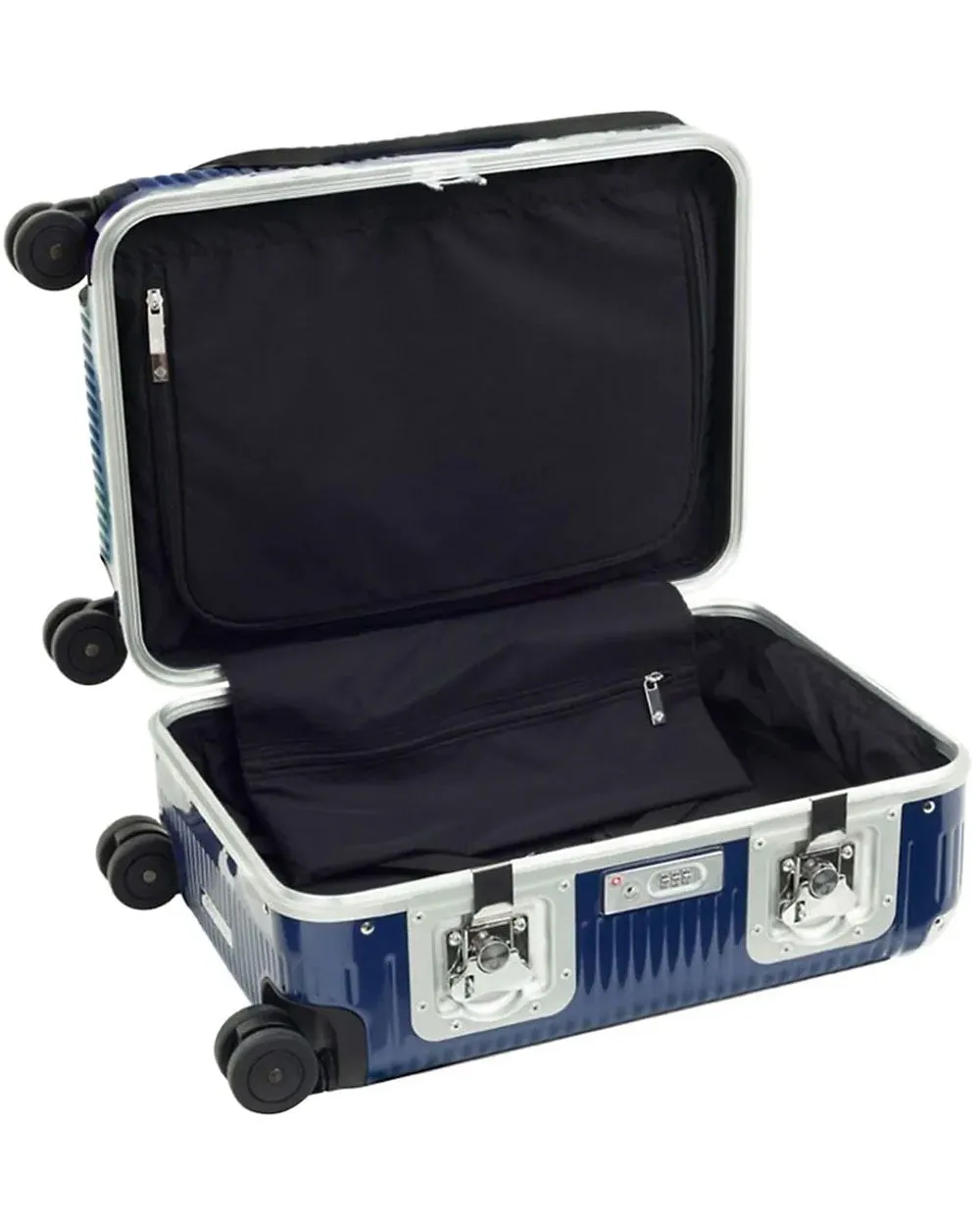 53 Bank Light Spinner Suitcase in Indigo