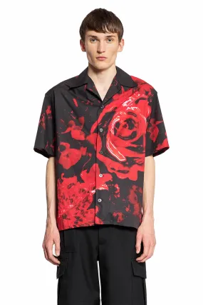 ALEXANDER MCQUEEN MAN BLACK SHIRTS