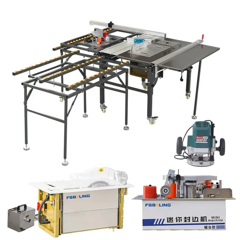 All-in-one Slotting and Cutting Wood Saw Machine BL-M03