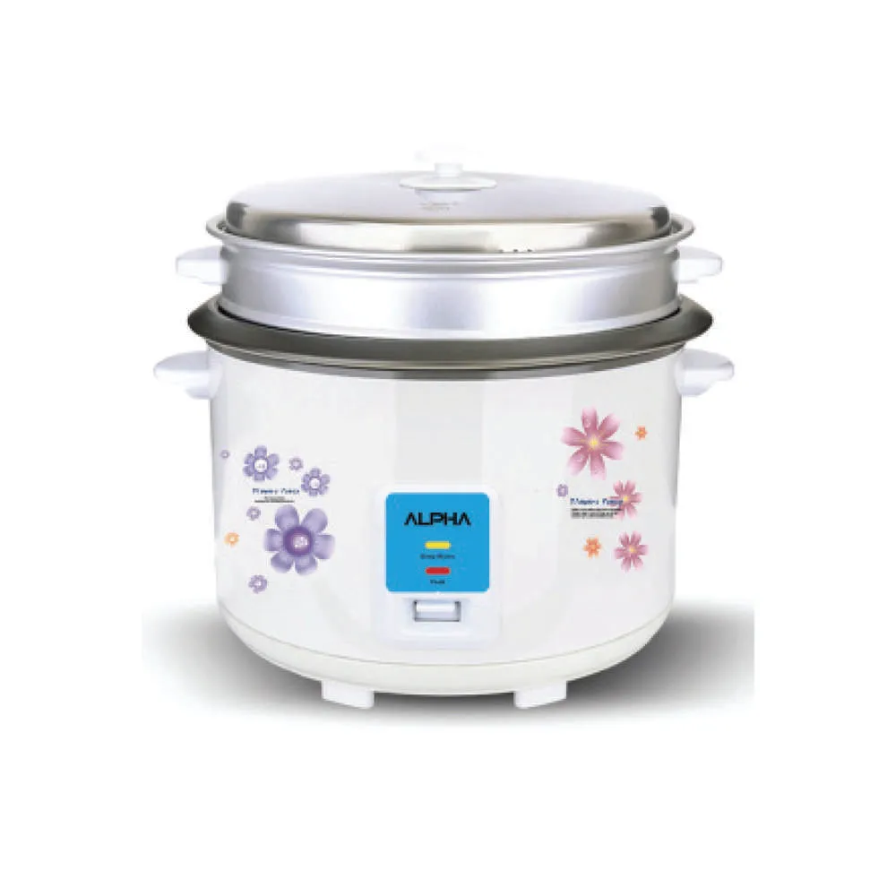 Alpha Classic Rice Cooker 6 Cup White