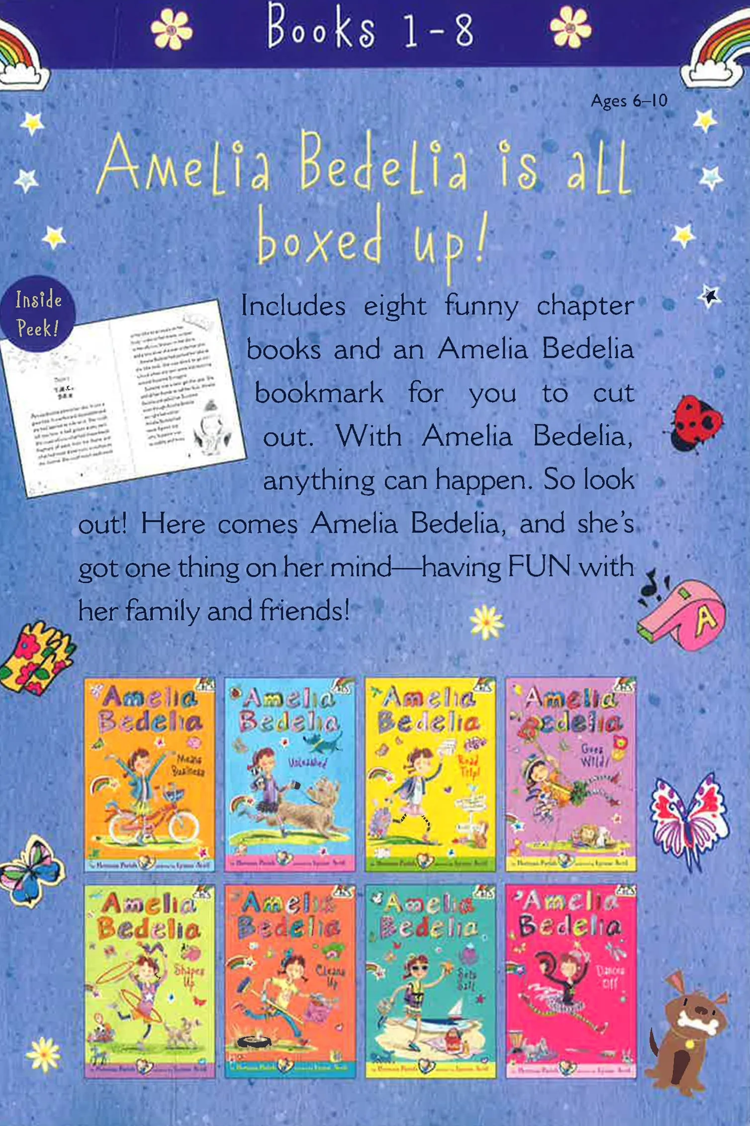 Amelia Bedelia Box Set (8 Books)