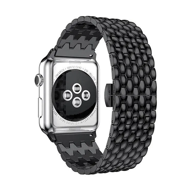 Apple Watch Band 40mm/44mm/38mm/42mm iWatch series 6 SE 5 4 3 Stainless Steel link bracelet