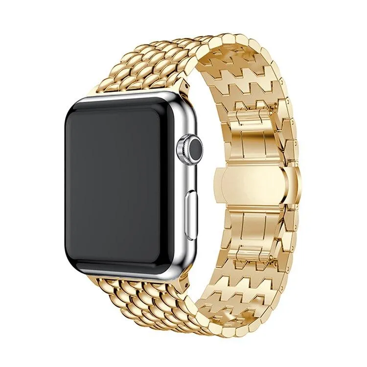 Apple Watch Band 40mm/44mm/38mm/42mm iWatch series 6 SE 5 4 3 Stainless Steel link bracelet