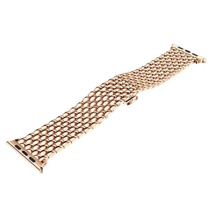 Apple Watch Band 40mm/44mm/38mm/42mm iWatch series 6 SE 5 4 3 Stainless Steel link bracelet