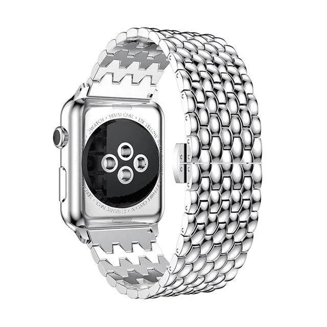 Apple Watch Band 40mm/44mm/38mm/42mm iWatch series 6 SE 5 4 3 Stainless Steel link bracelet