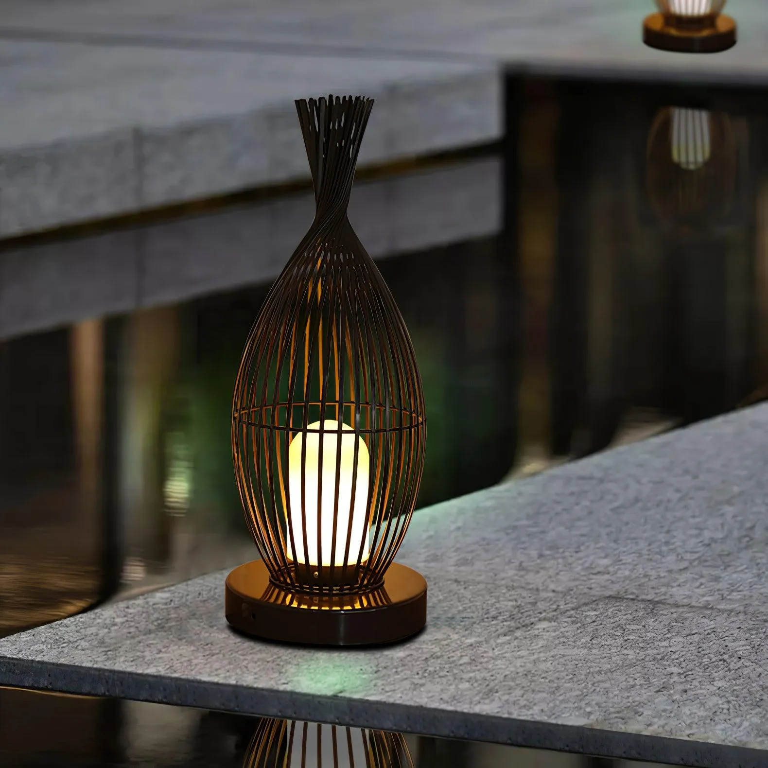 Aurora Orbis Lantern Outdoor Light