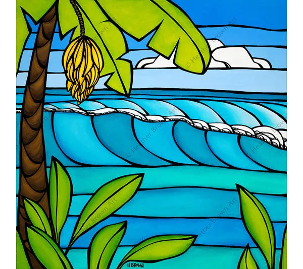 Banana Tree by Heather Brown - Artist Proof