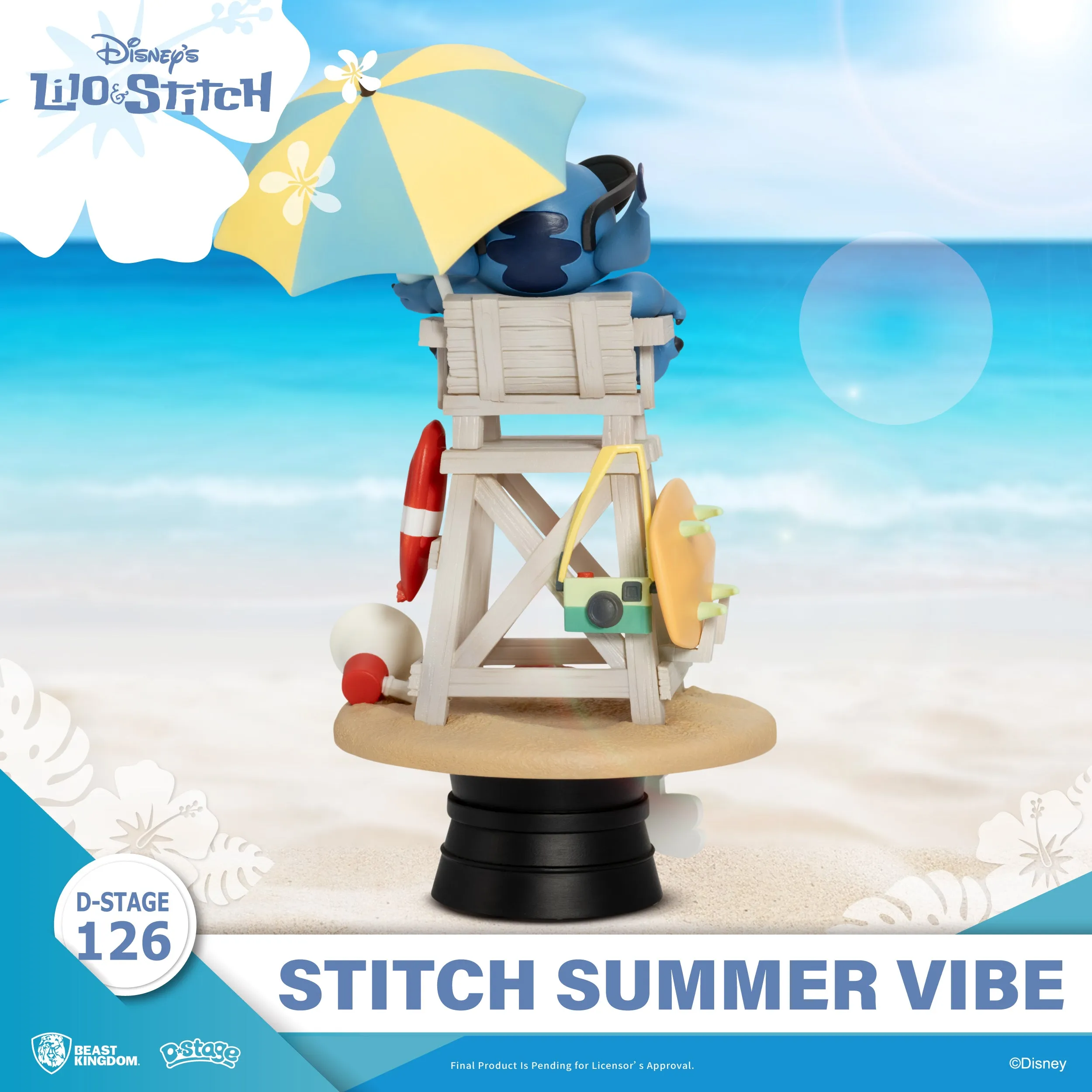 Beast Kingdom DS-126-Stitch Summer Vibe