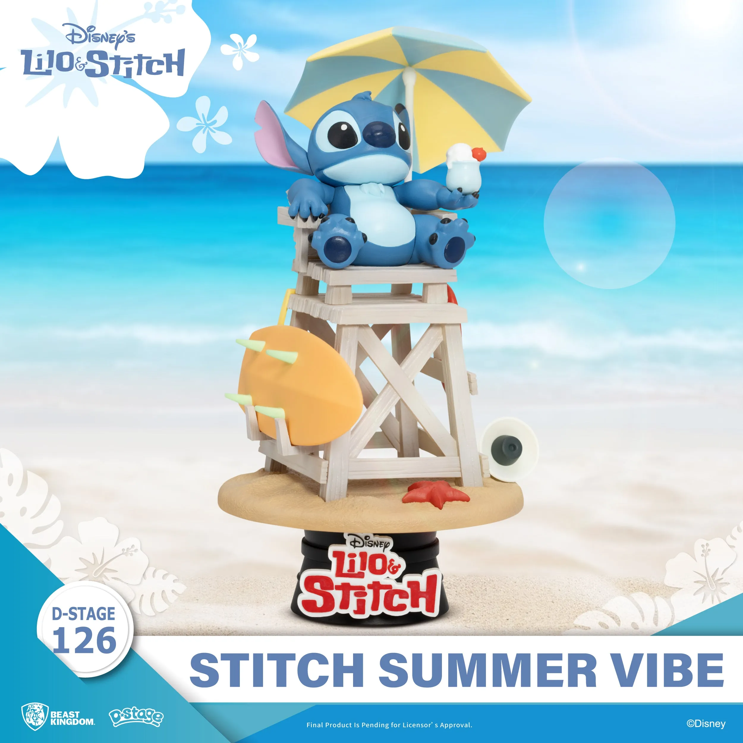 Beast Kingdom DS-126-Stitch Summer Vibe