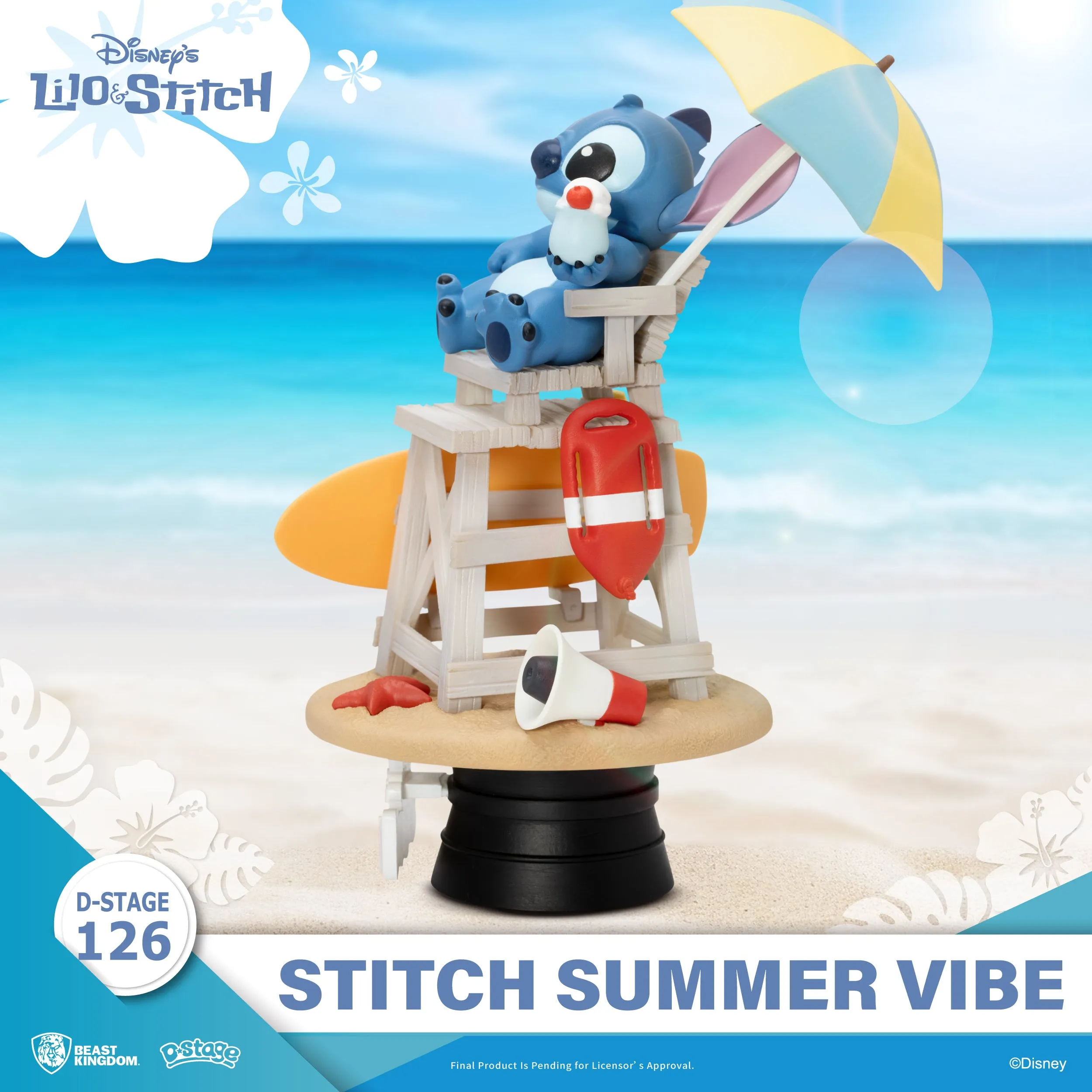 Beast Kingdom DS-126-Stitch Summer Vibe