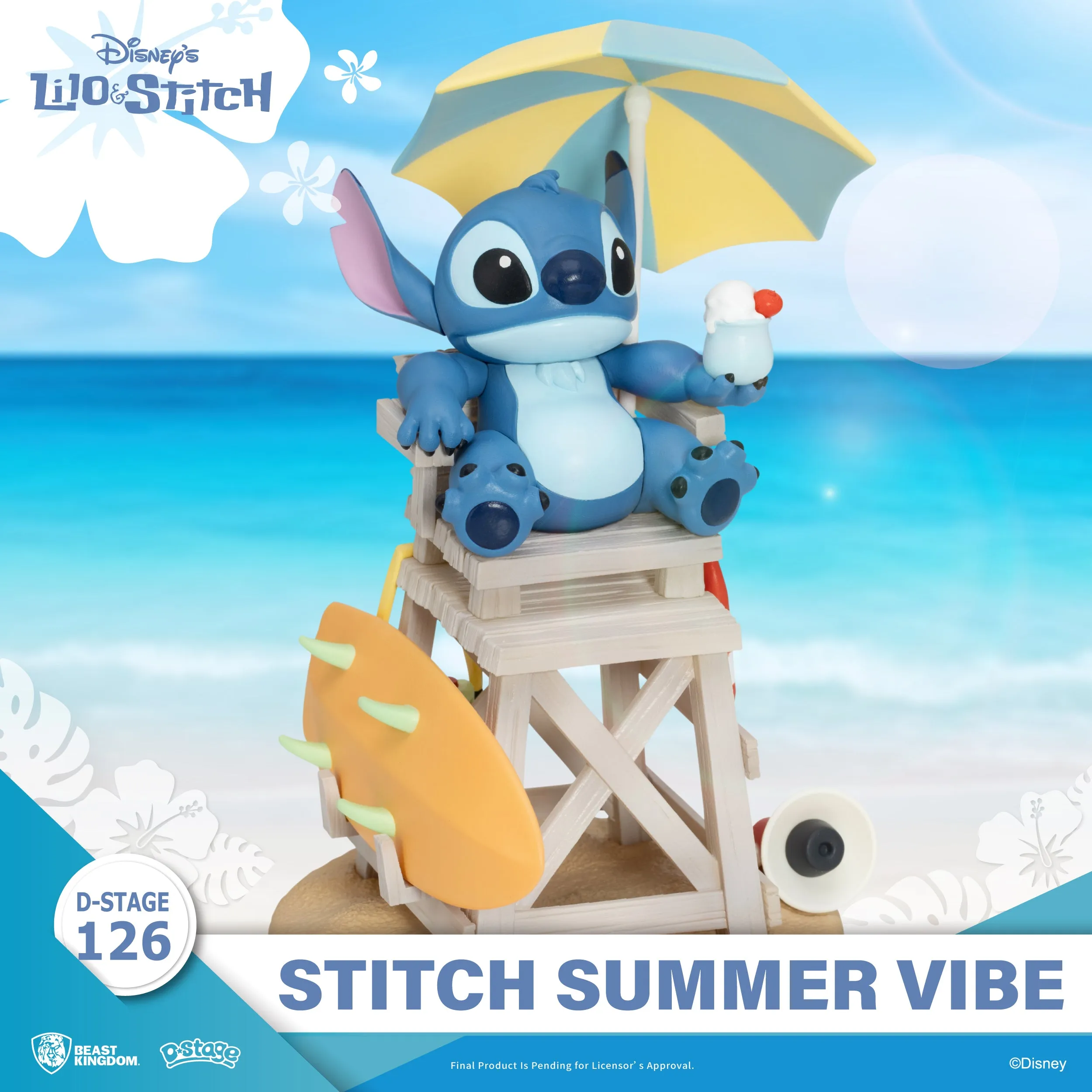 Beast Kingdom DS-126-Stitch Summer Vibe