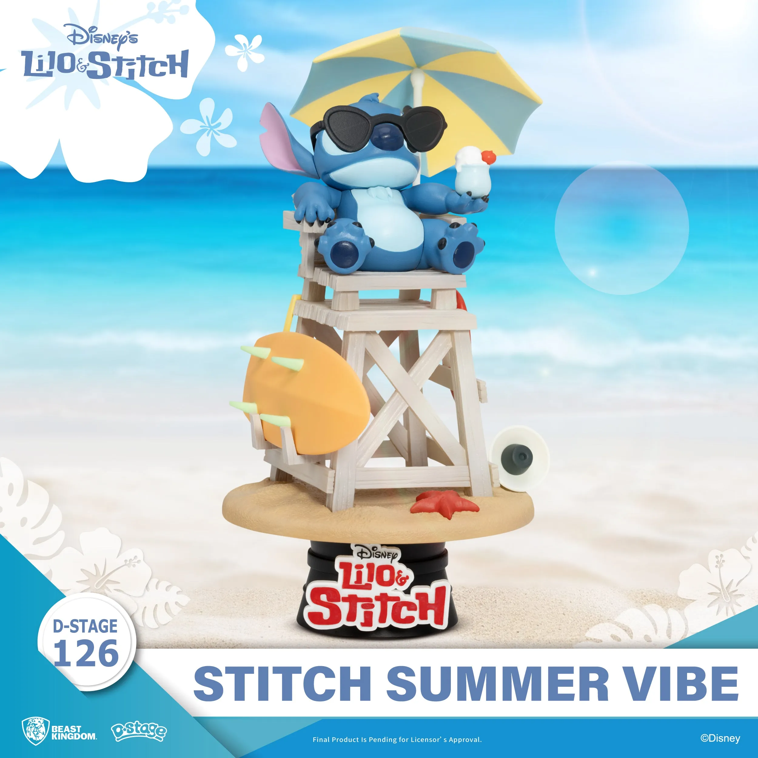 Beast Kingdom DS-126-Stitch Summer Vibe