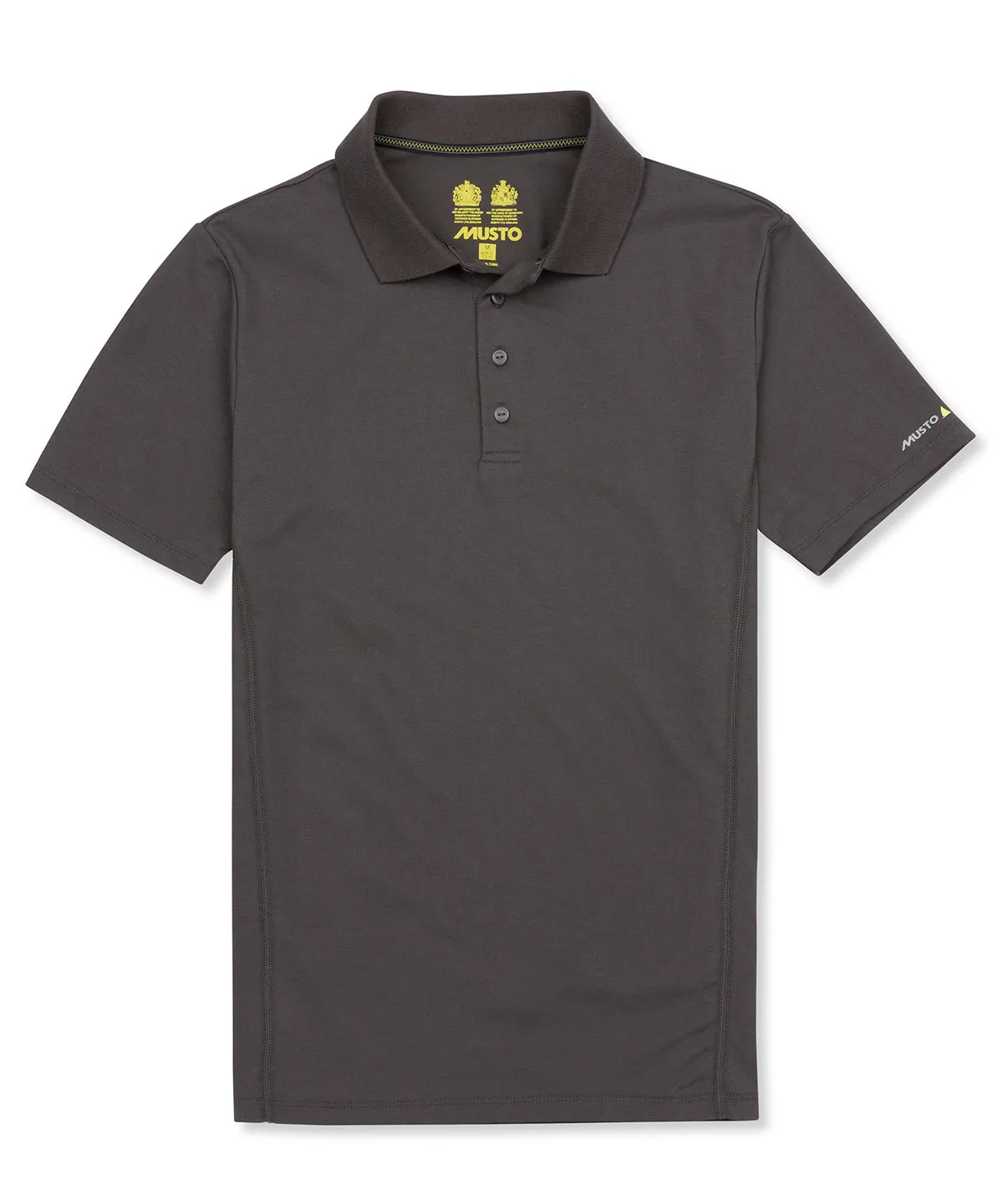 Charcoal - Evolution sunblock short sleeve polo