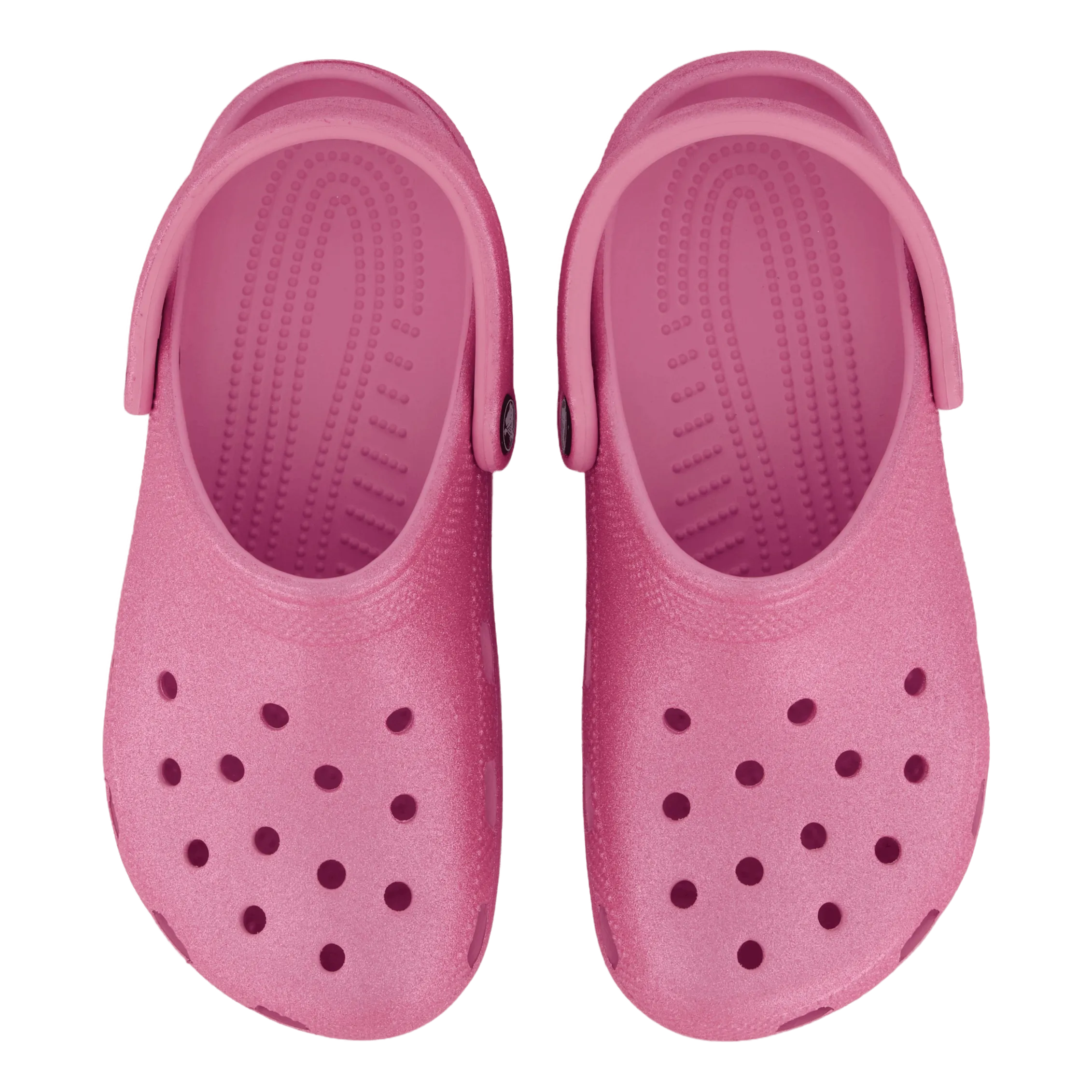 Classic Glitter Clog K Pink Tweed Glitter