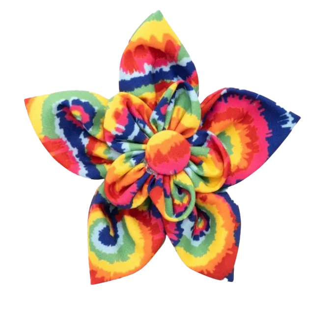 Collar Flower | Tie Dye