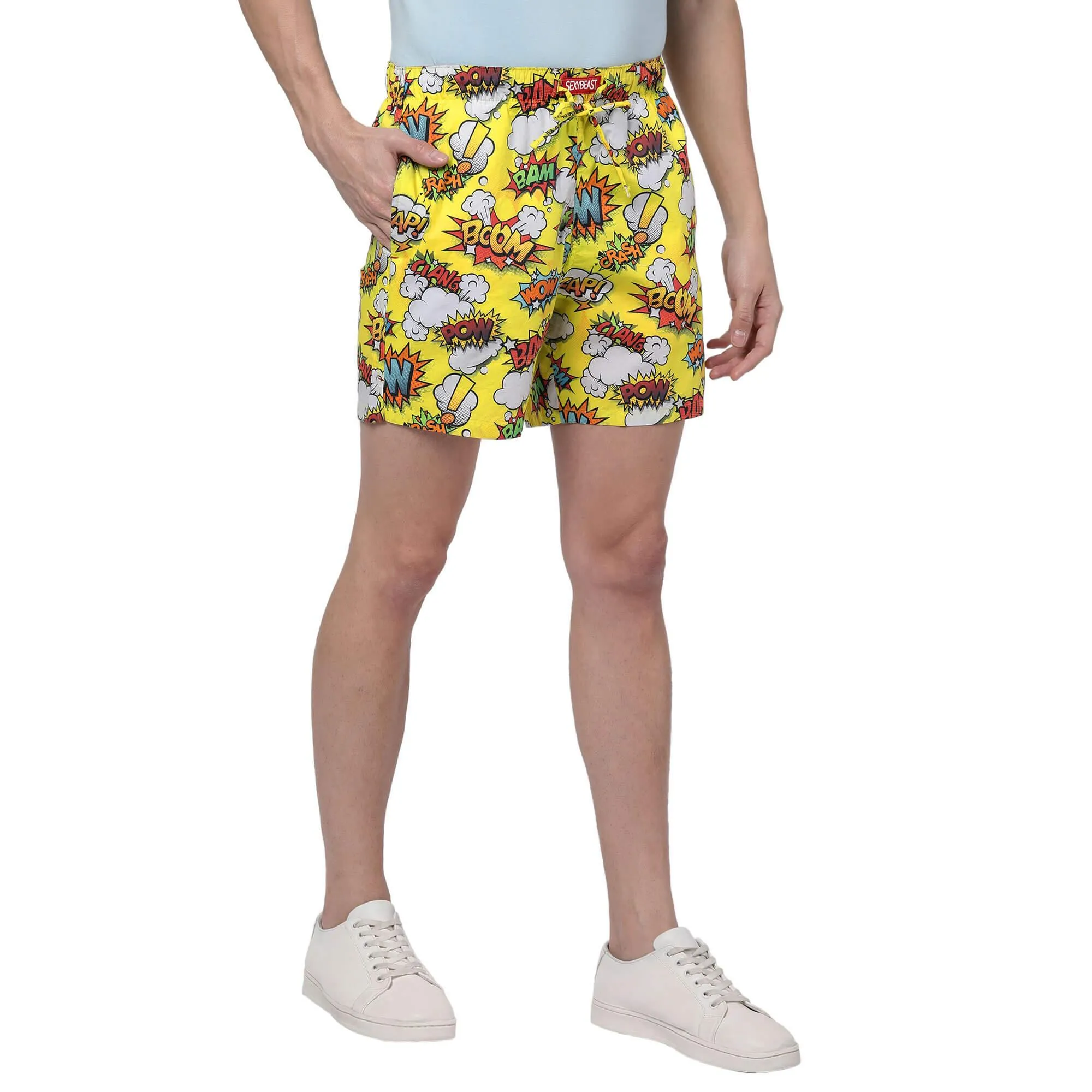 Comic POW! Boxer Shorts For Men