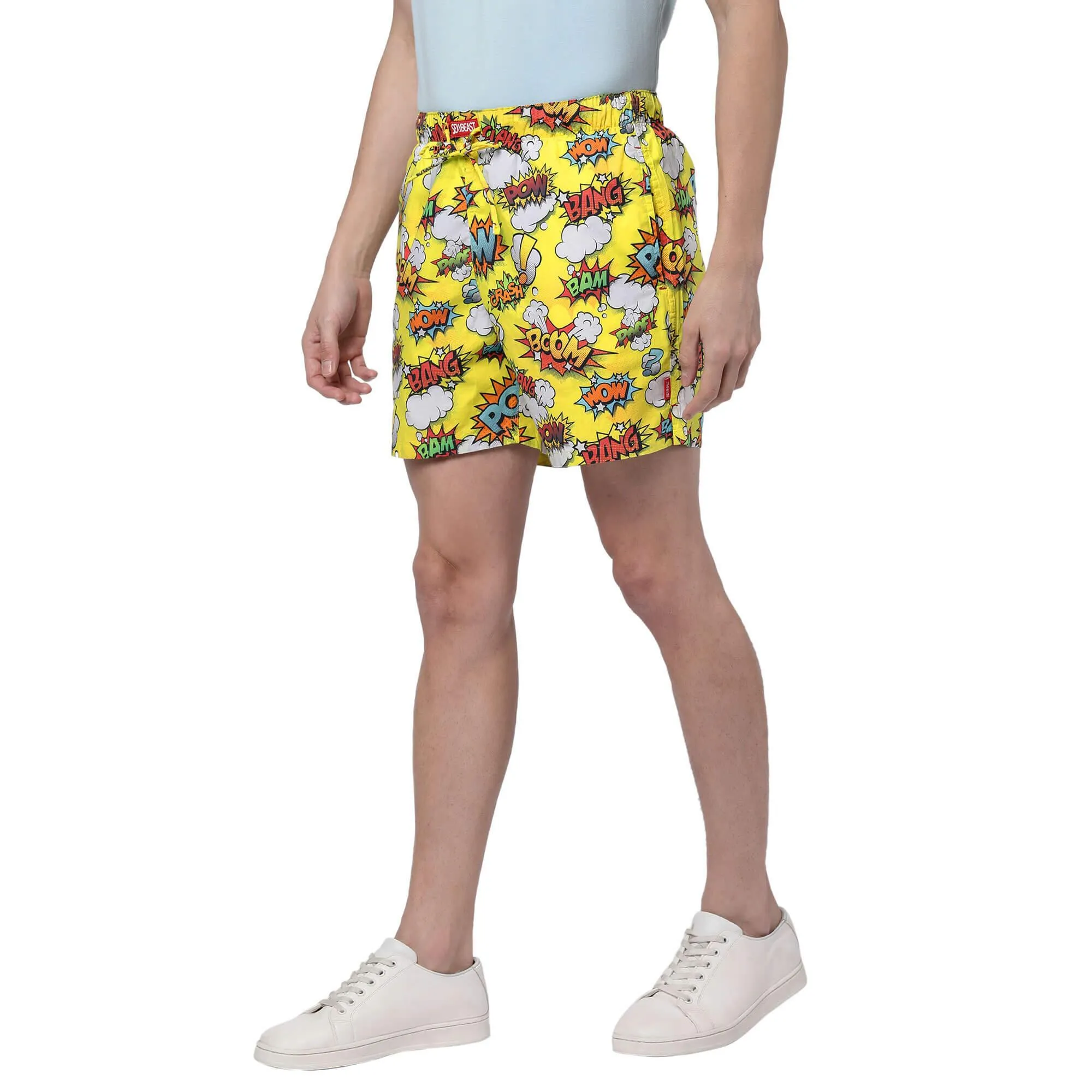 Comic POW! Boxer Shorts For Men