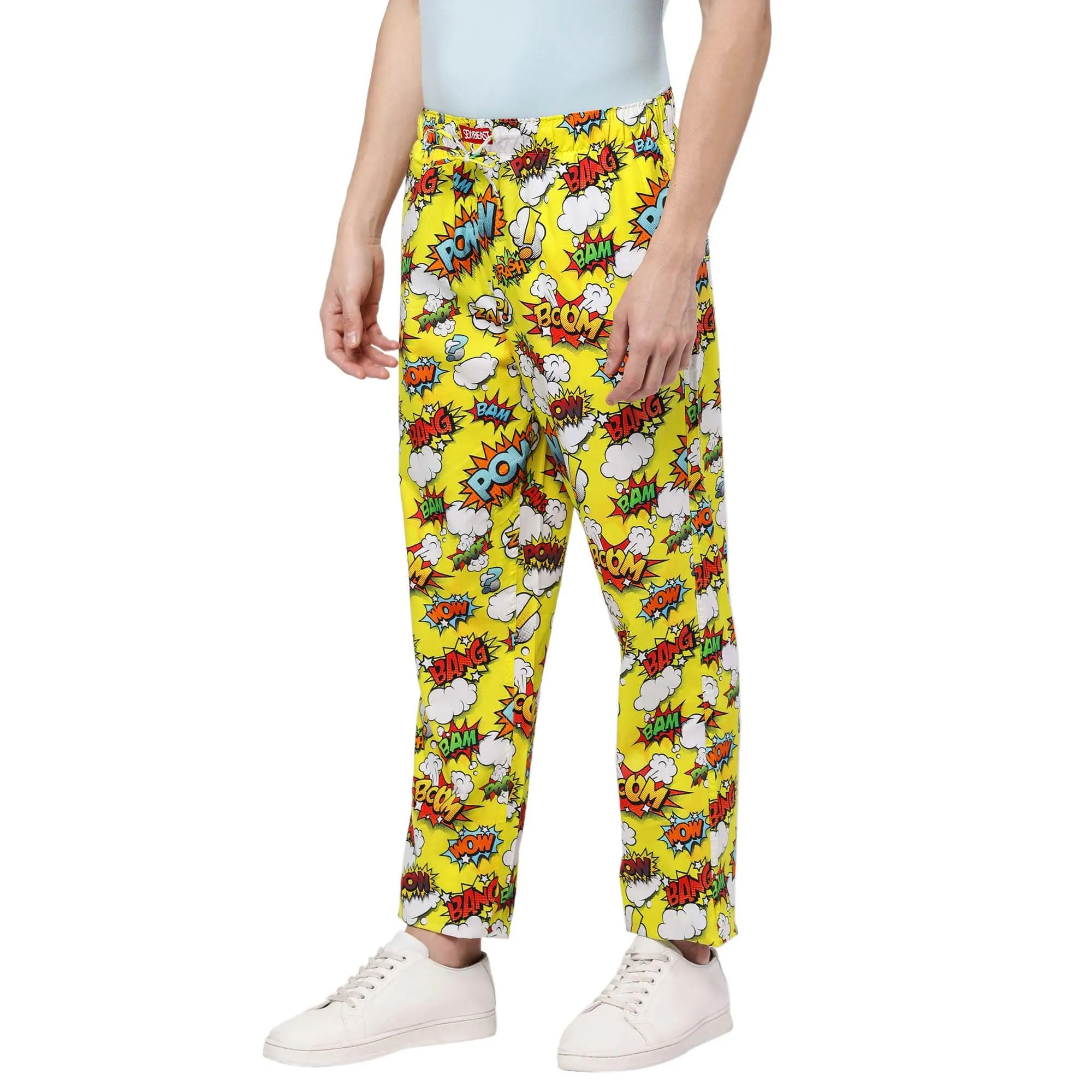 Comic Pow Pyjamas For Men