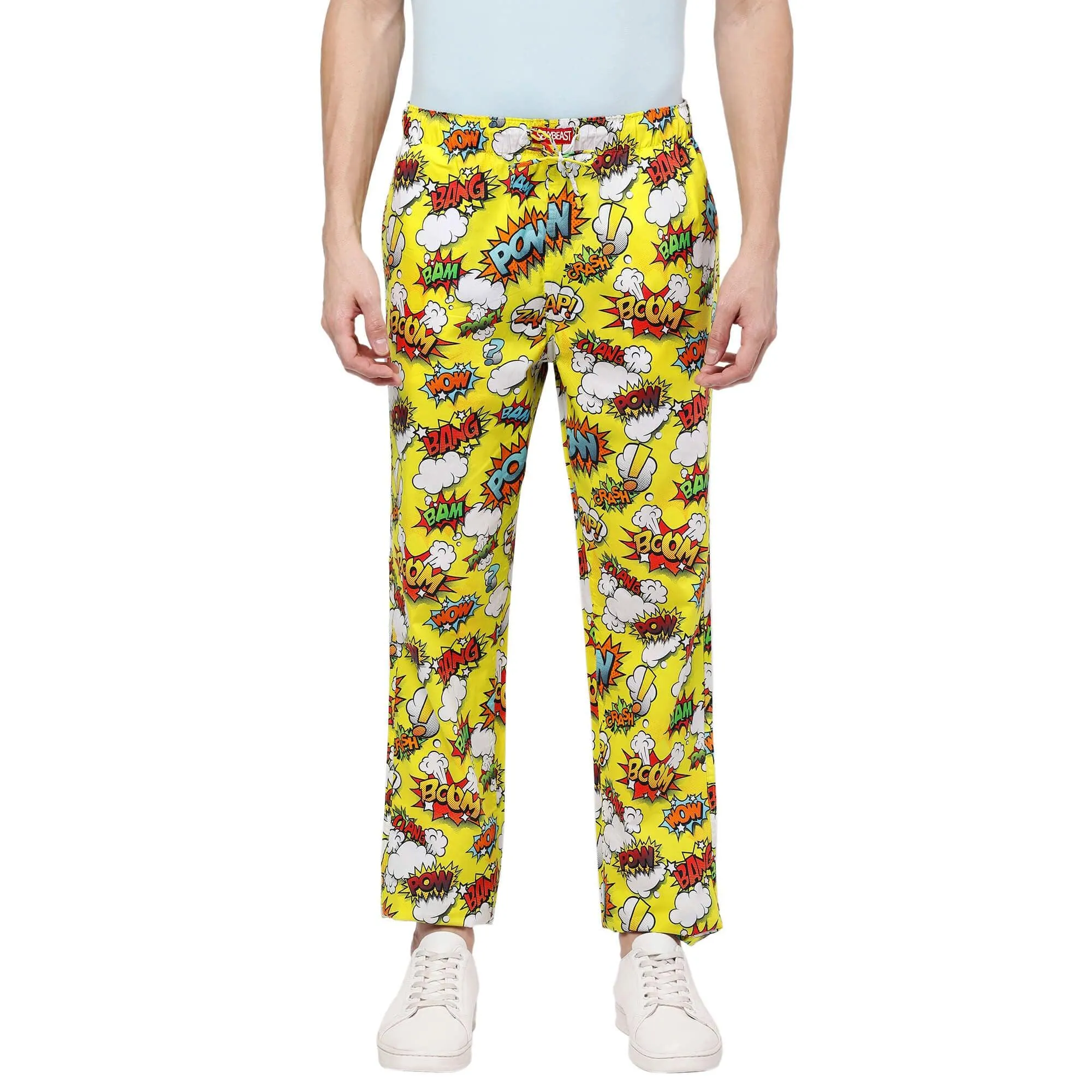 Comic Pow Pyjamas For Men