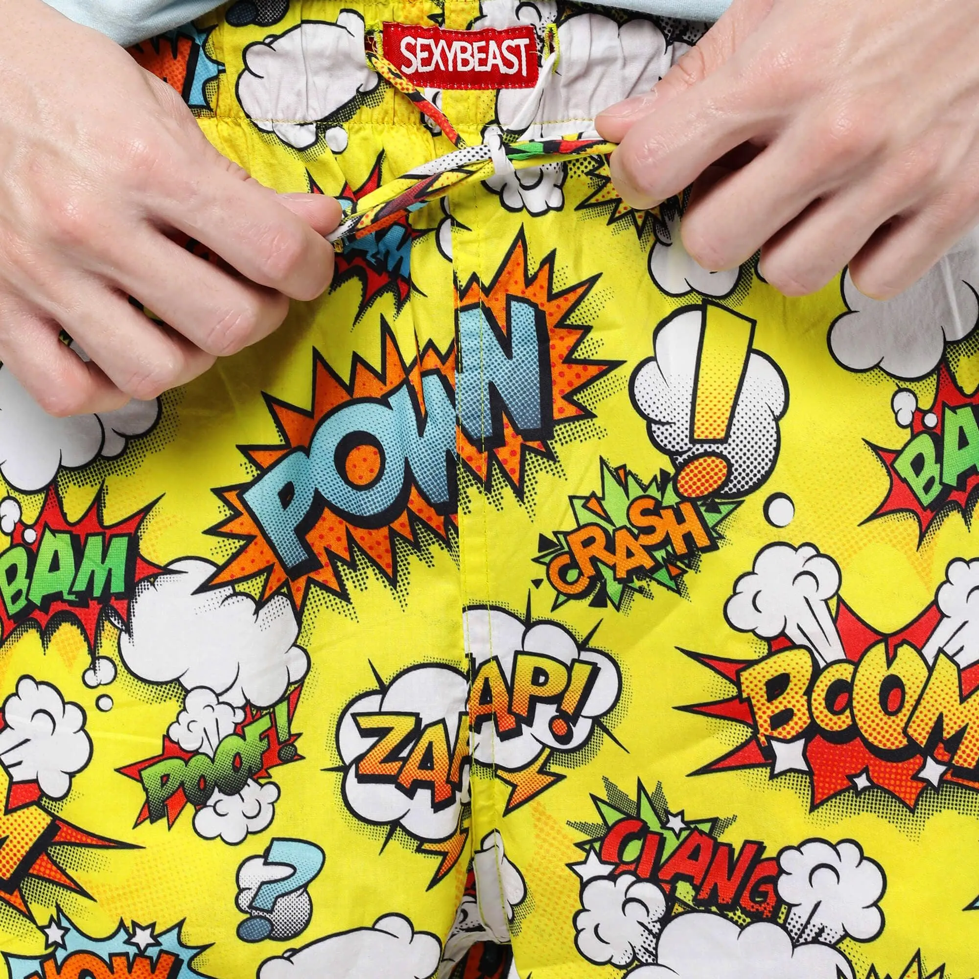 Comic Pow Pyjamas For Men