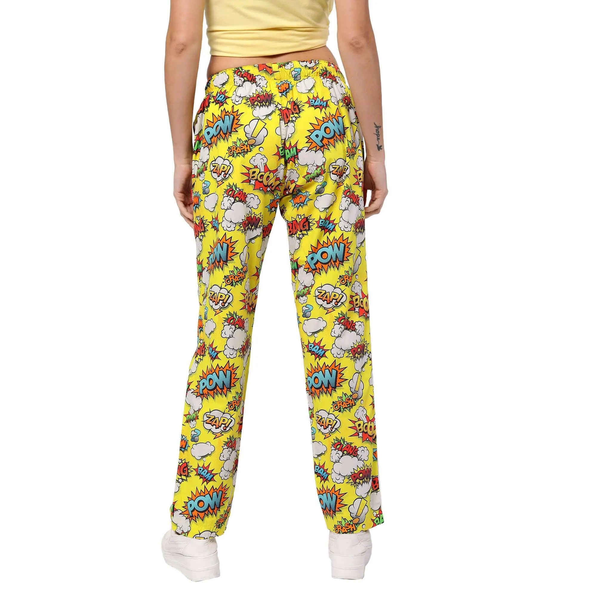 Comic Pow Pyjamas For Women