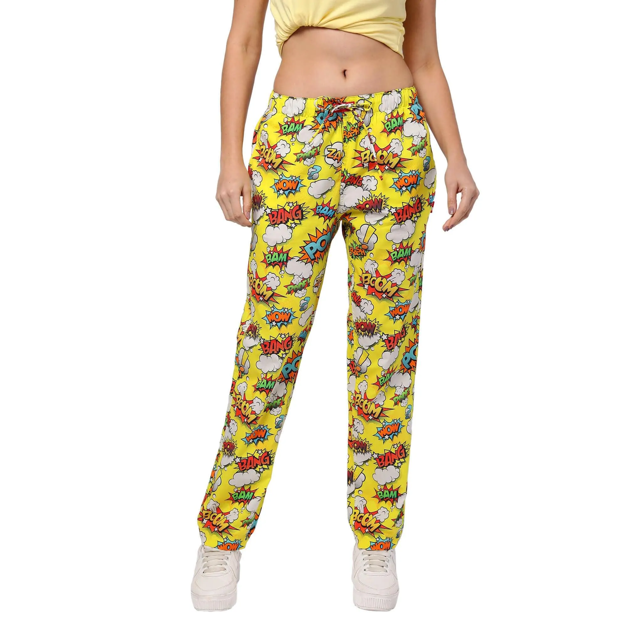 Comic Pow Pyjamas For Women