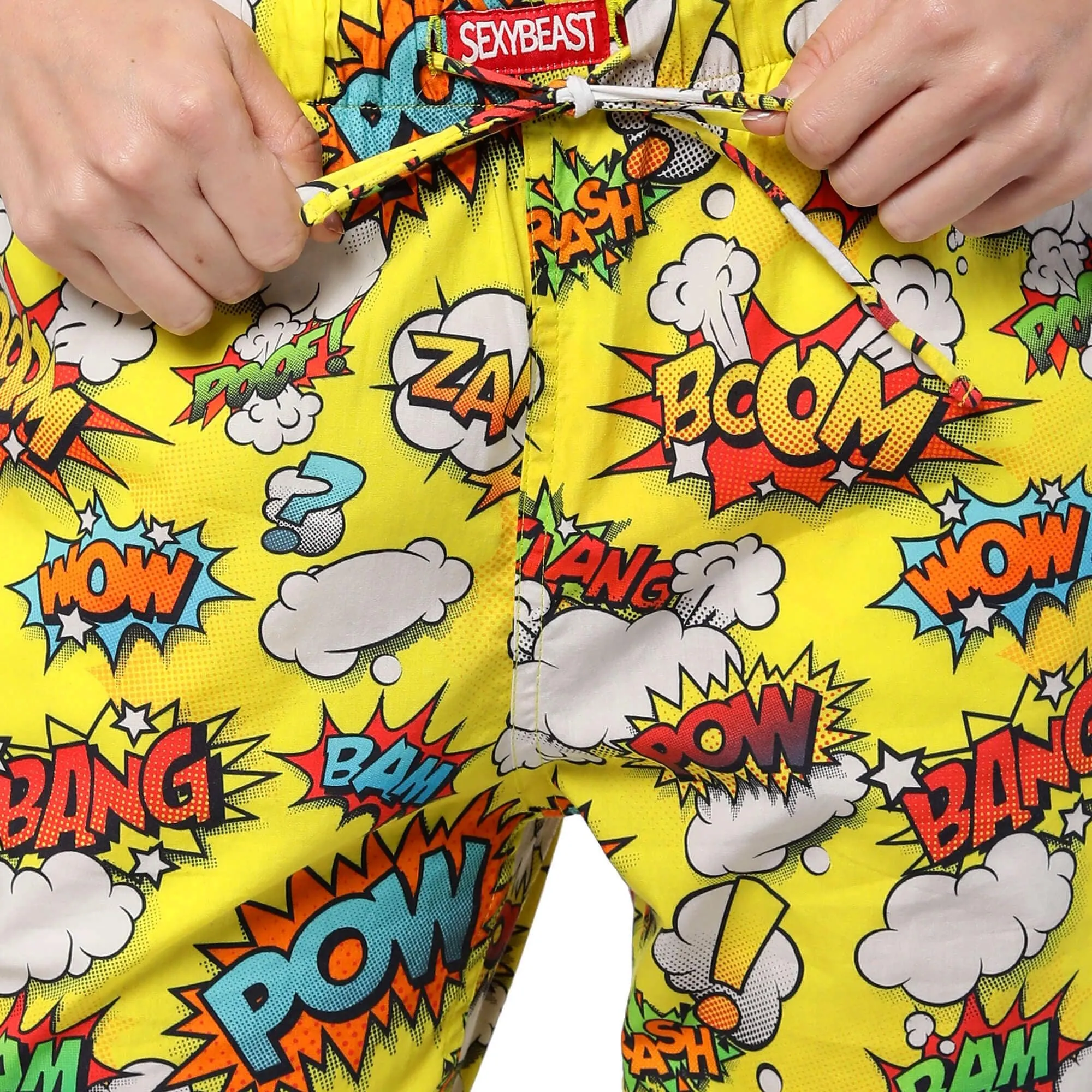 Comic Pow Pyjamas For Women