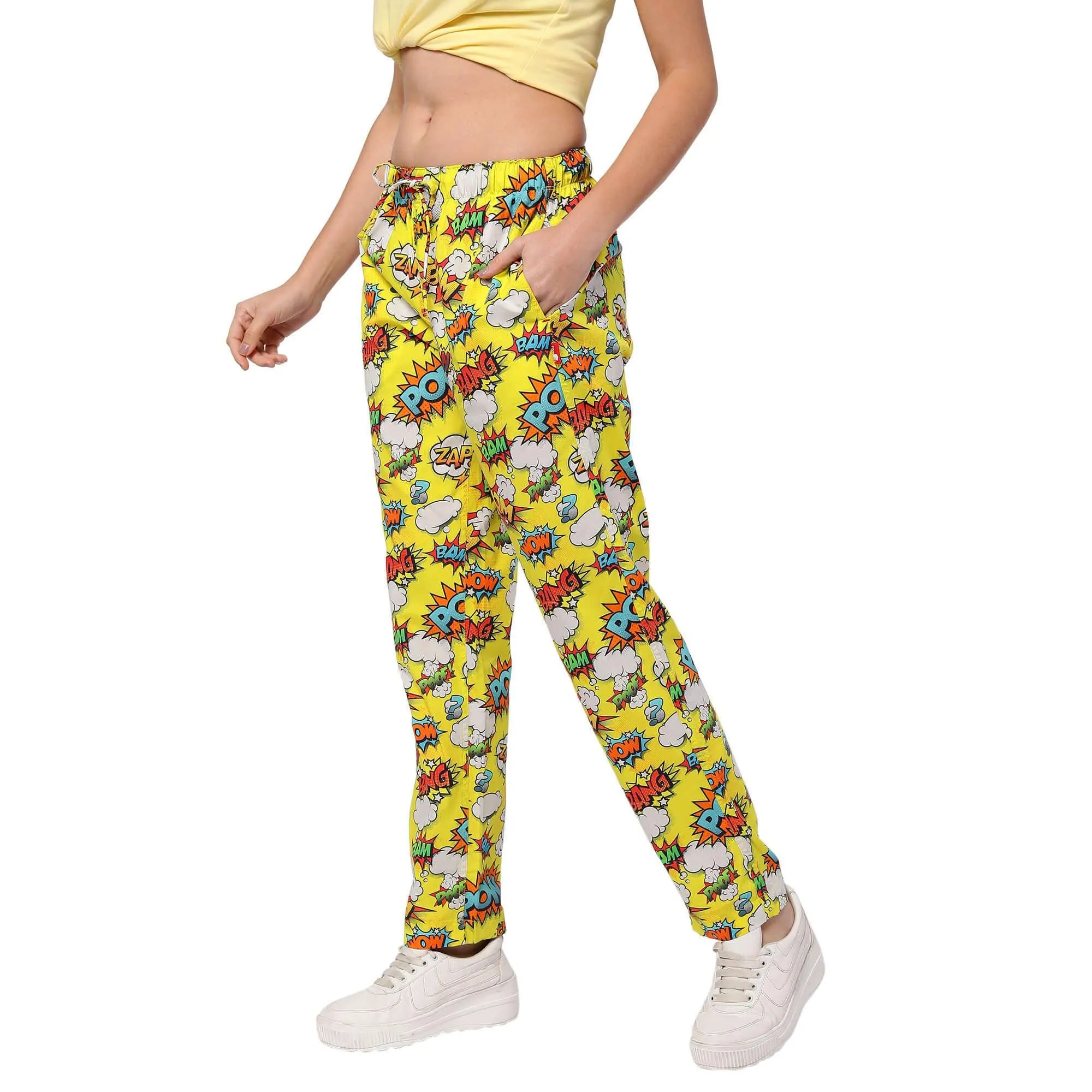 Comic Pow Pyjamas For Women