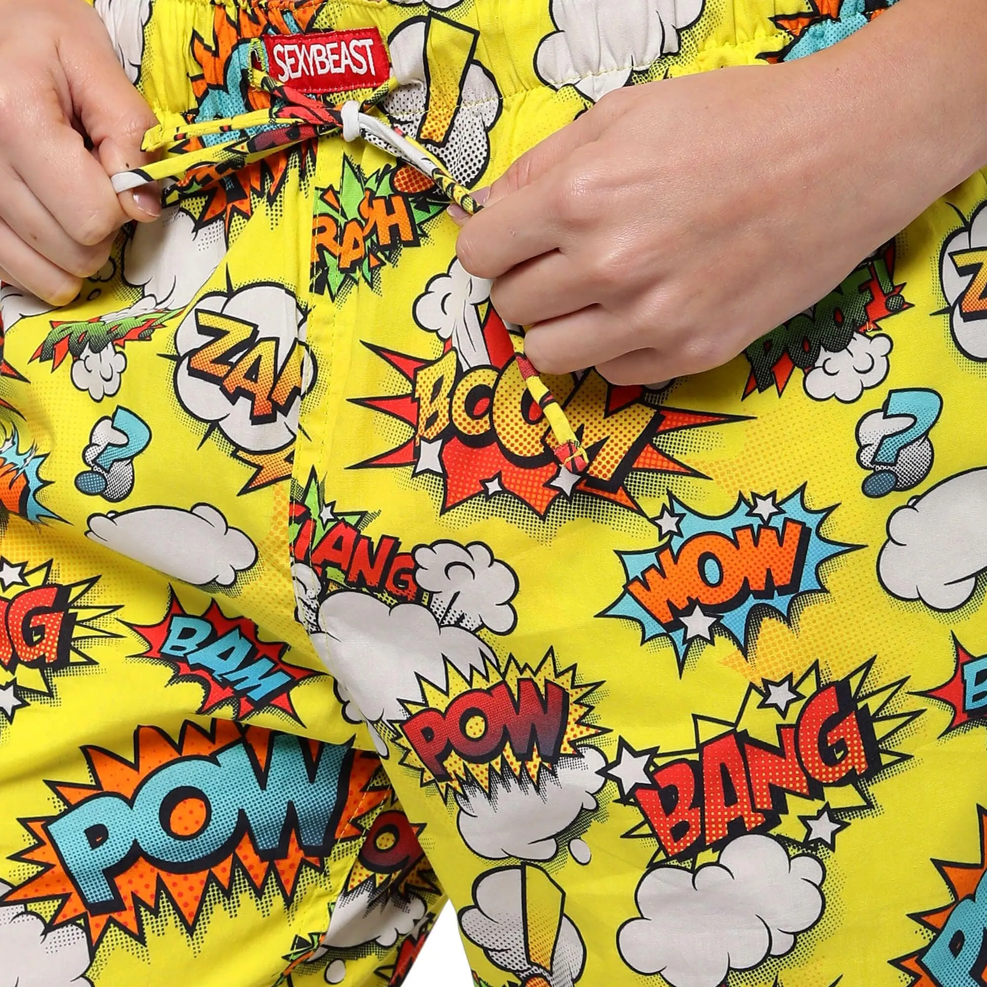 Comic Pow Pyjamas For Women