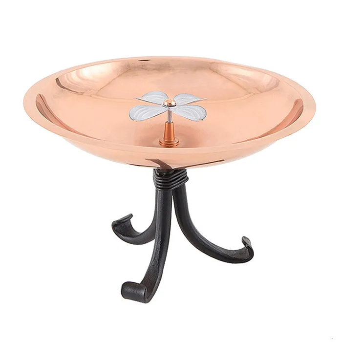 Dogwood Bird Bath with Tripod Stand