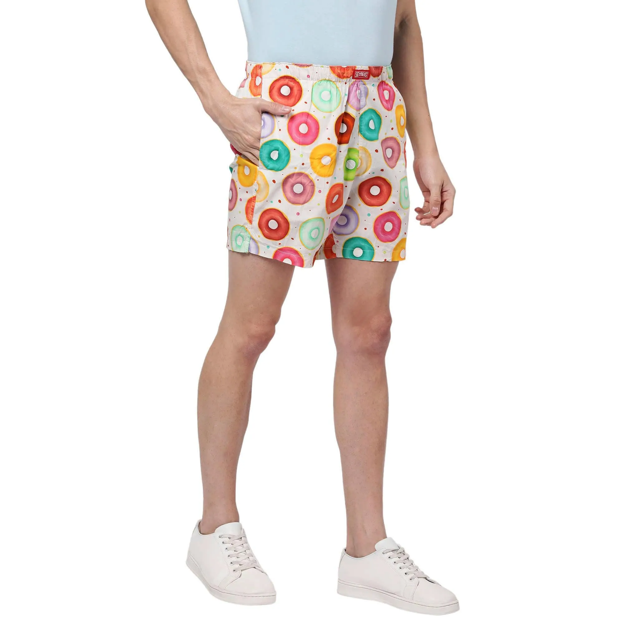 Donuts Boxer Shorts For Men