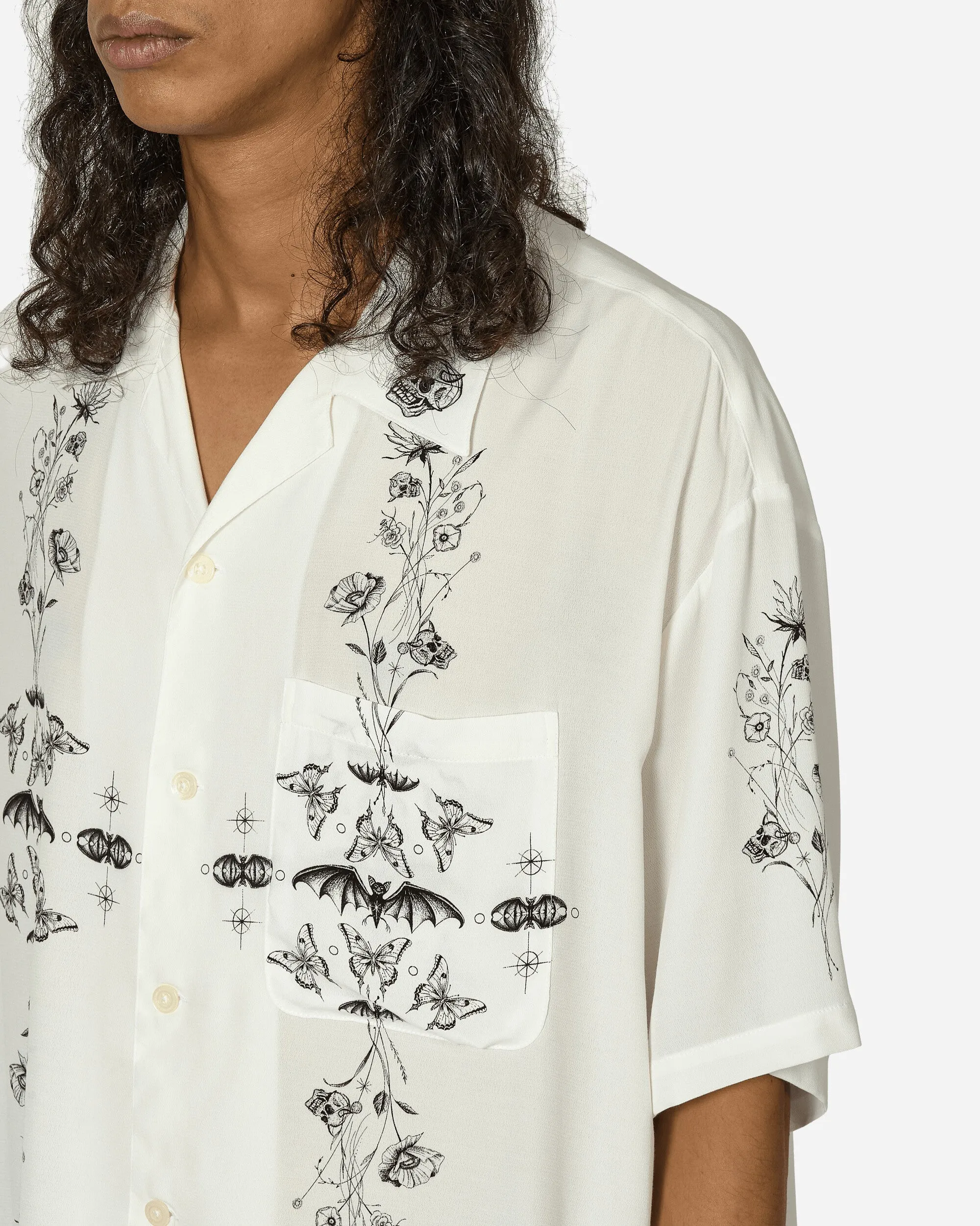 Dr. Woo Hawaiian Shirt White