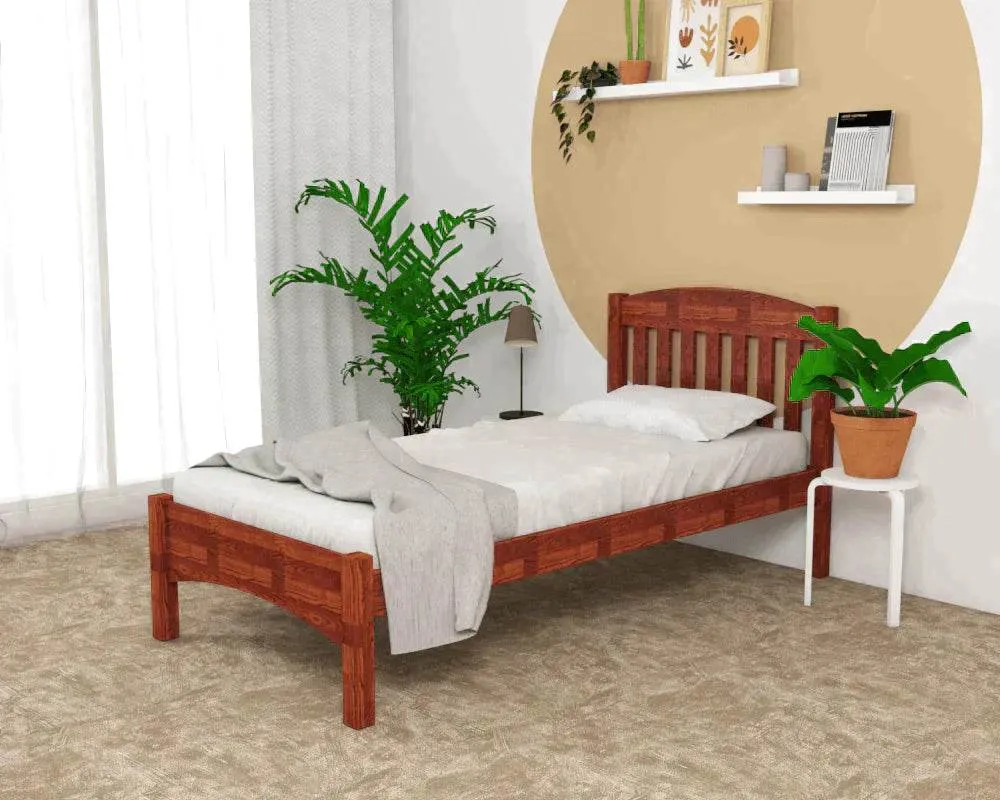 Elisee Wooden Bed