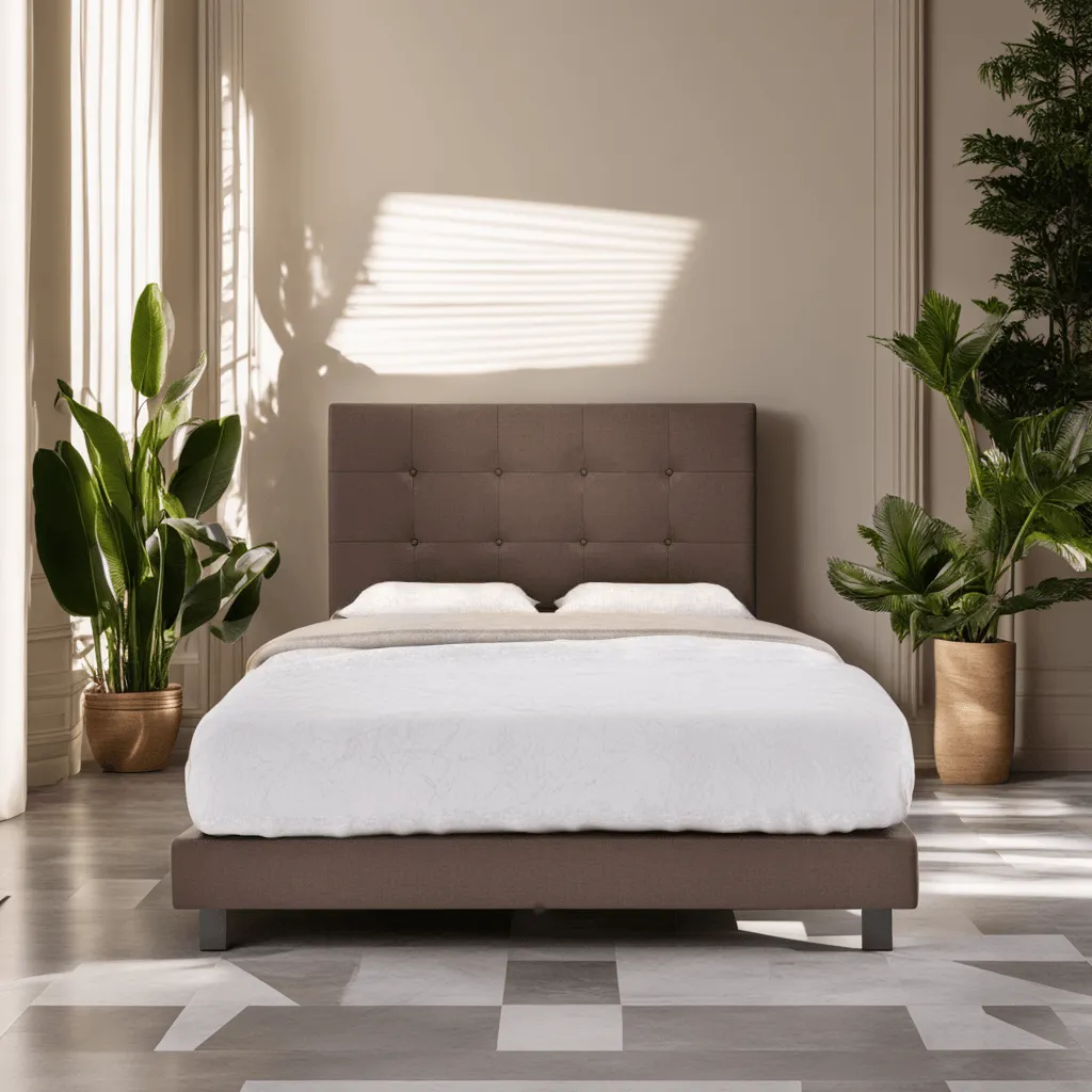 Ellie Faux Leather Bed Frame