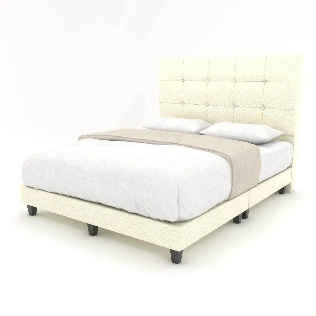 Ellie Faux Leather Bed Frame