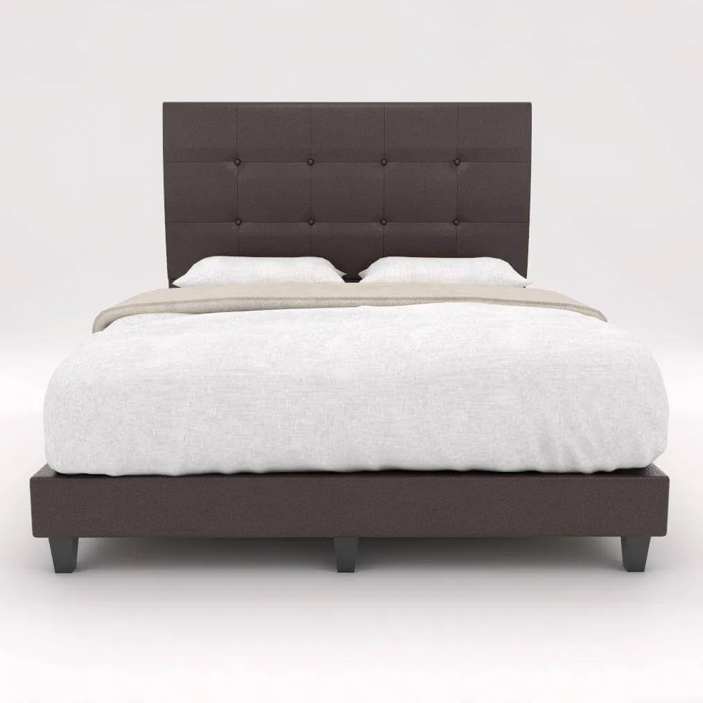 Ellie Faux Leather Bed Frame