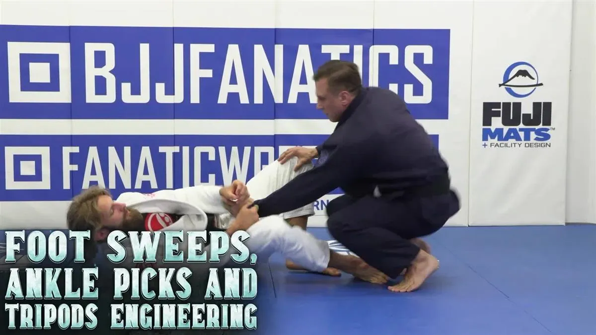 Foot Sweeps, Ankle Picks and Tripods Engineering by Adam Wardzinski