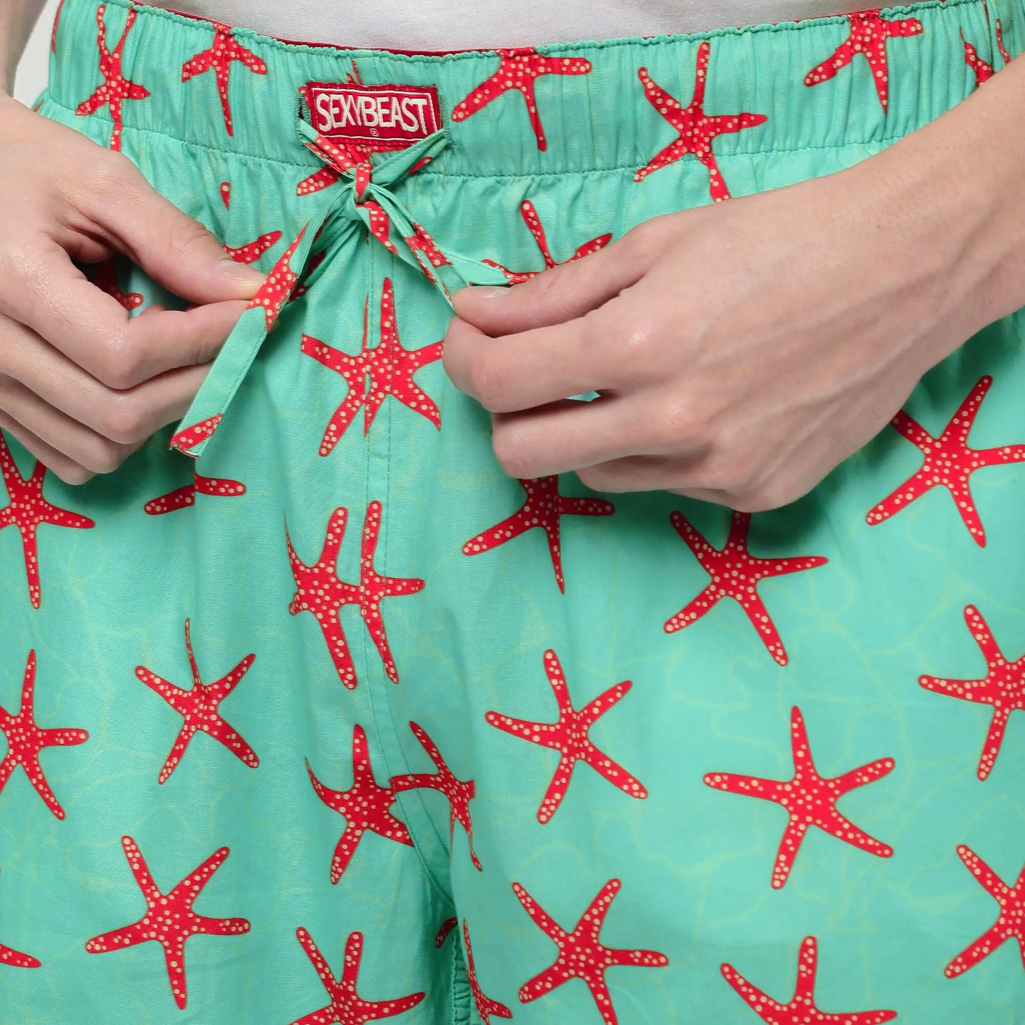 Green Starfish Pyjamas For Men