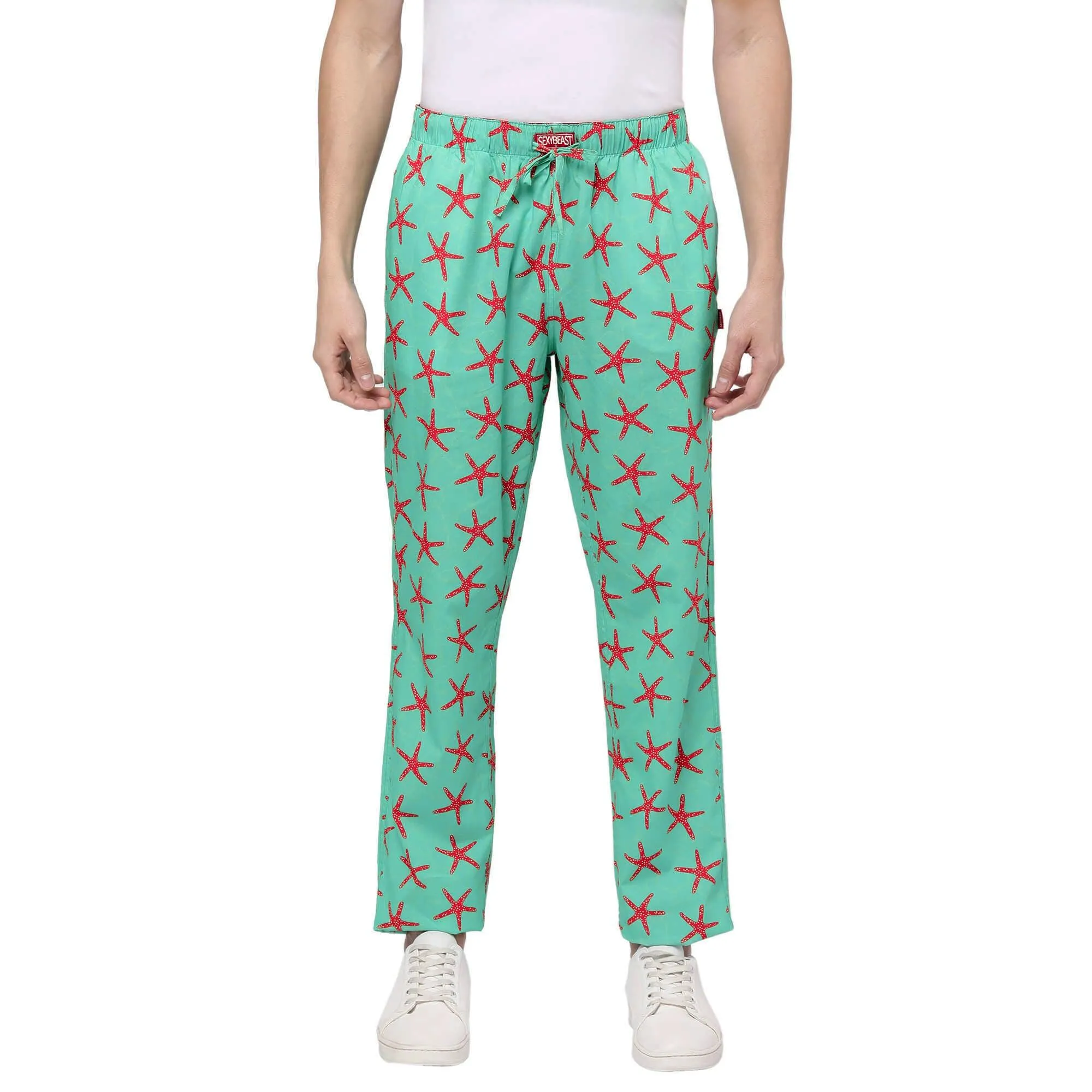 Green Starfish Pyjamas For Men