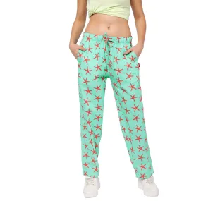 Green Starfish Pyjamas For Women