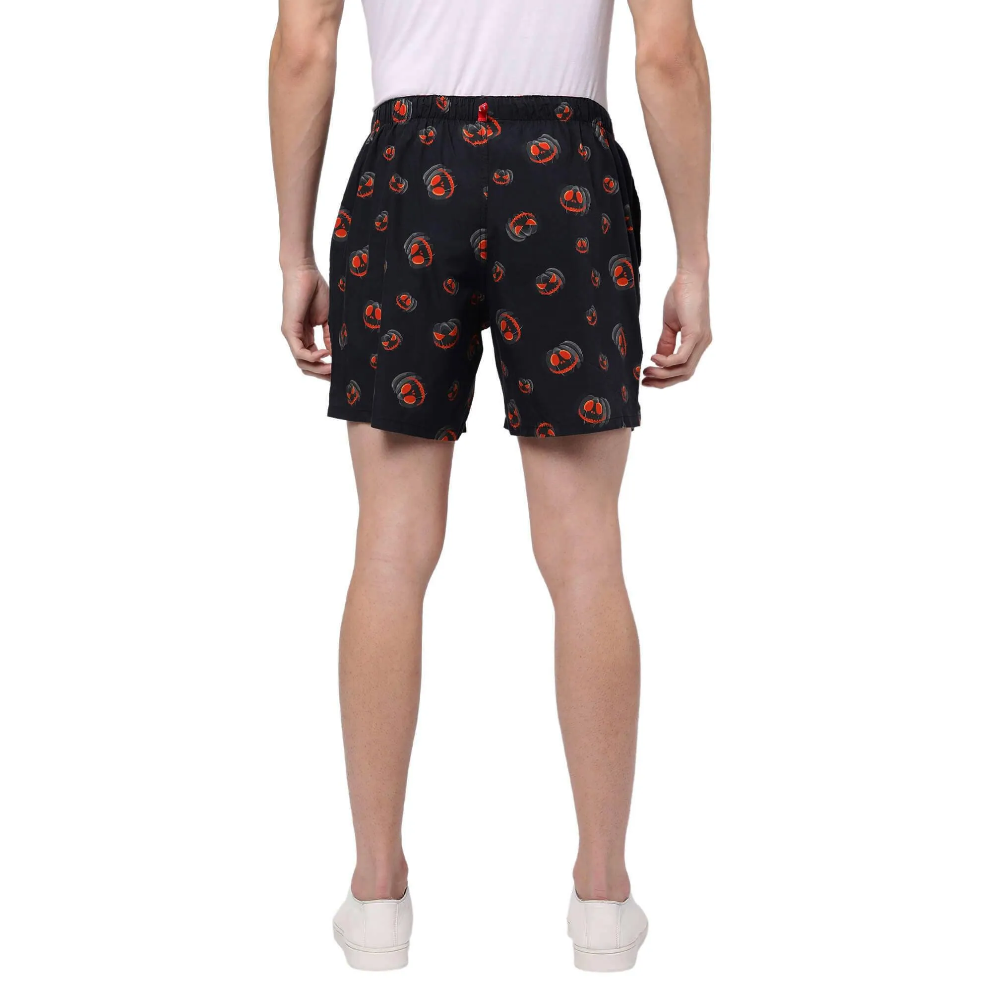 Halloween Pumpkins Boxer Shorts For Men