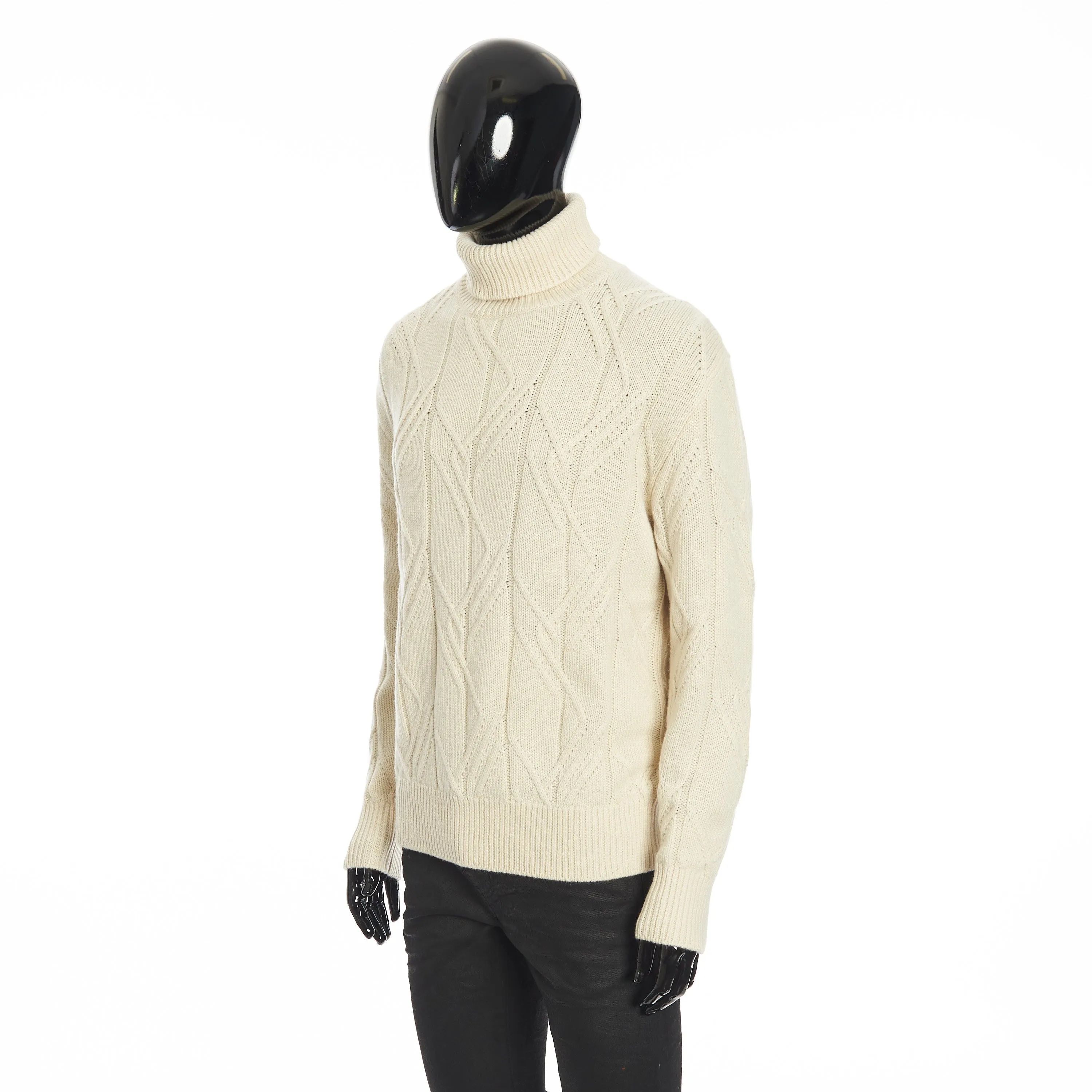 Hawick Turtleneck Sweater In Nougat Cashmere