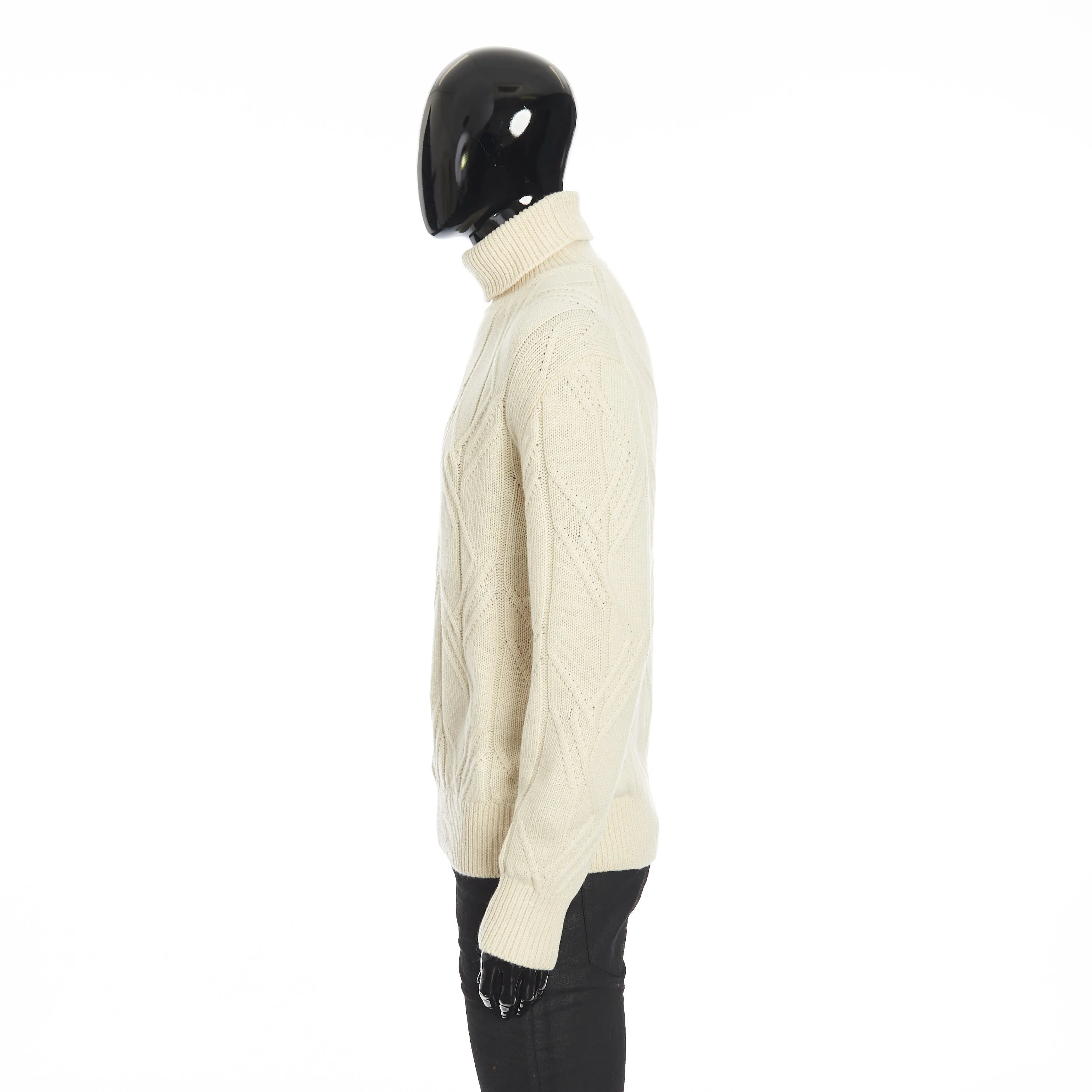 Hawick Turtleneck Sweater In Nougat Cashmere