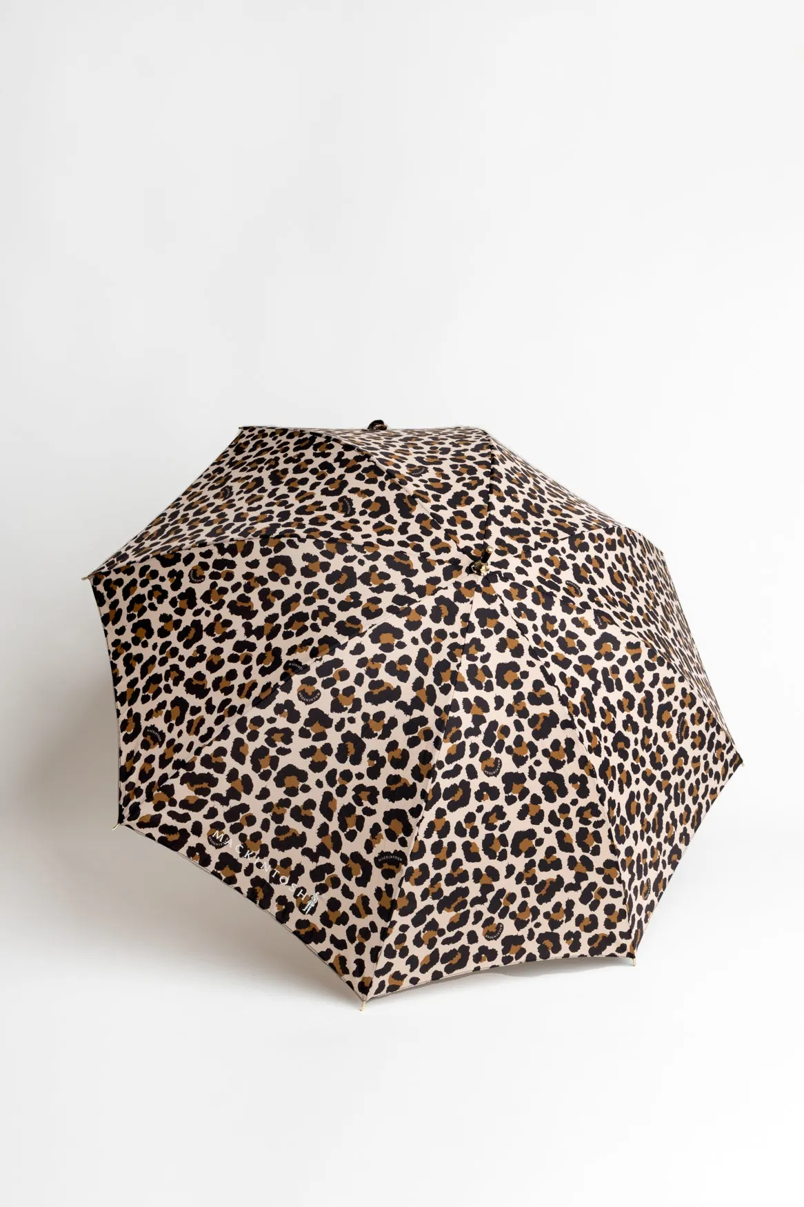 Heriot Leopard Whangee Handle Stick Umbrella