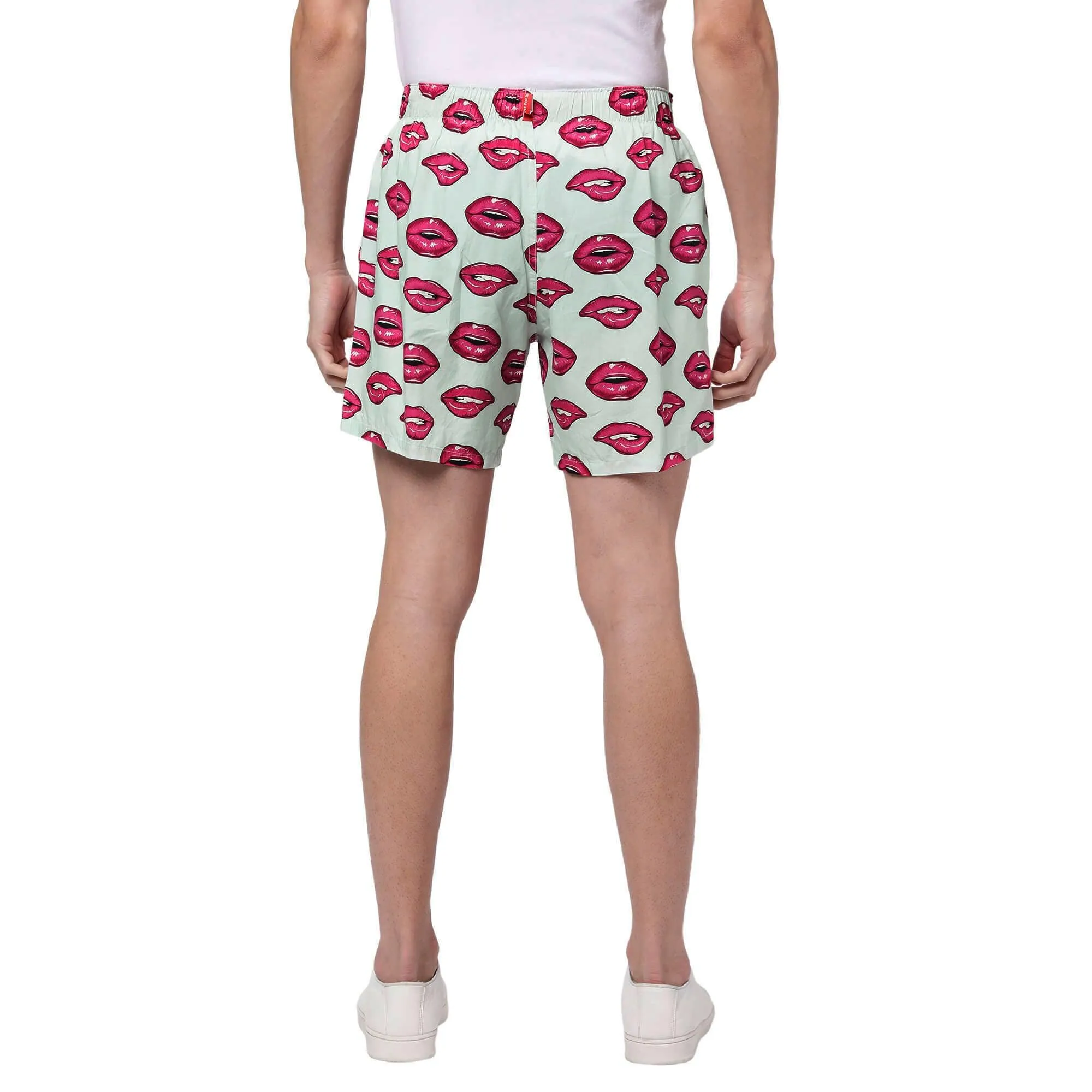 Hot Lips Boxer Shorts For Men