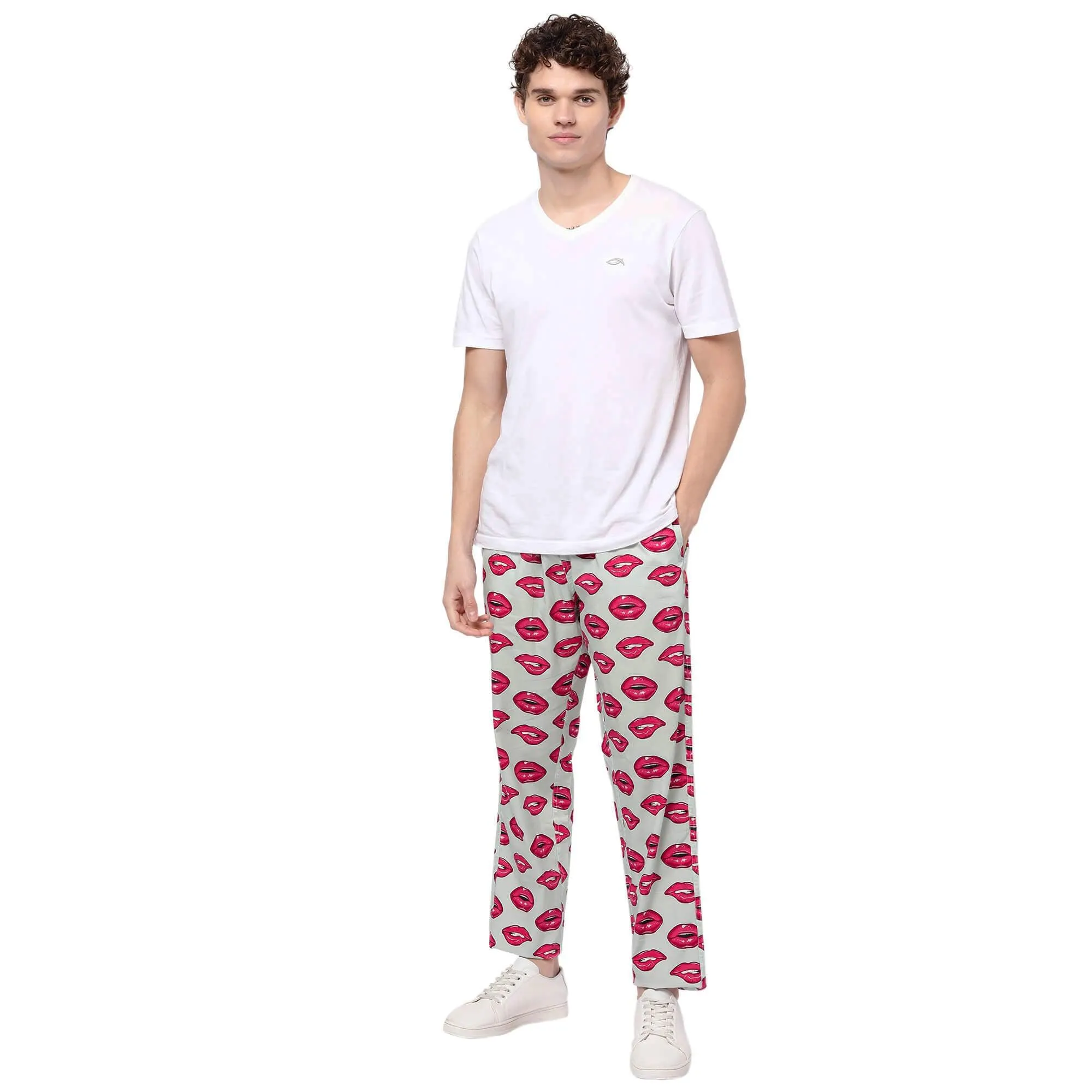 Hot Lips Pyjamas For Men