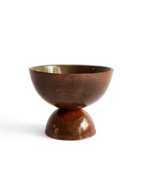 Hourglass Round Bowl